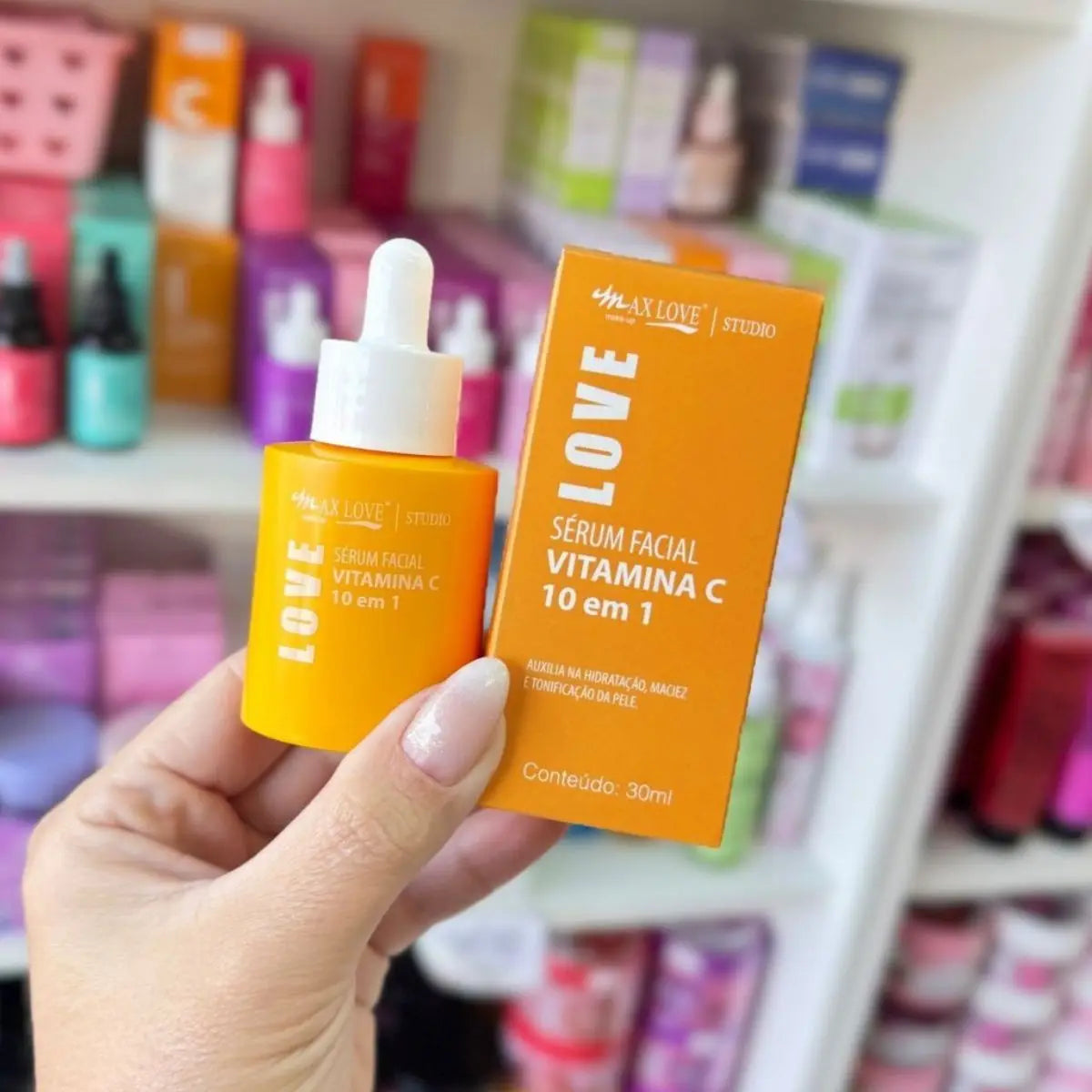 Vitamin C 10 in 1 Facial Serum-Max Love